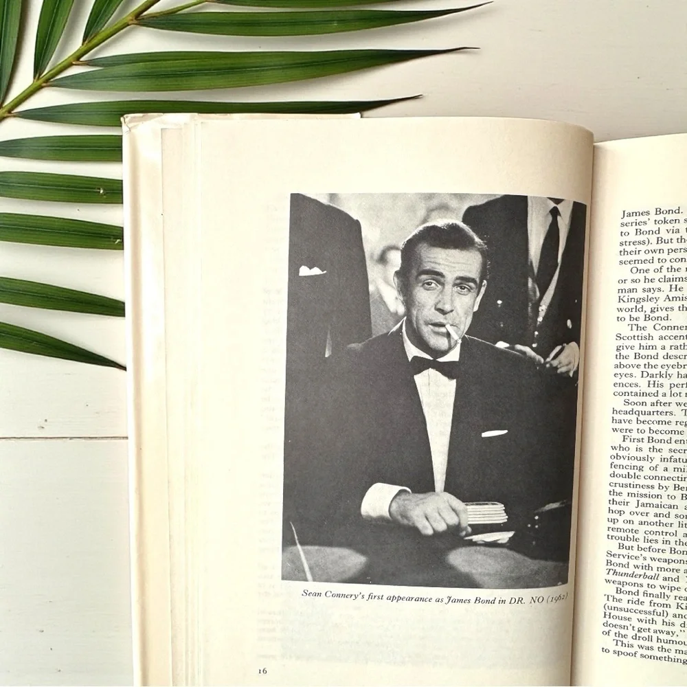 Vintage James Bond in the Cinema – John Brosnan – 1st Edition 1972 – Hardback